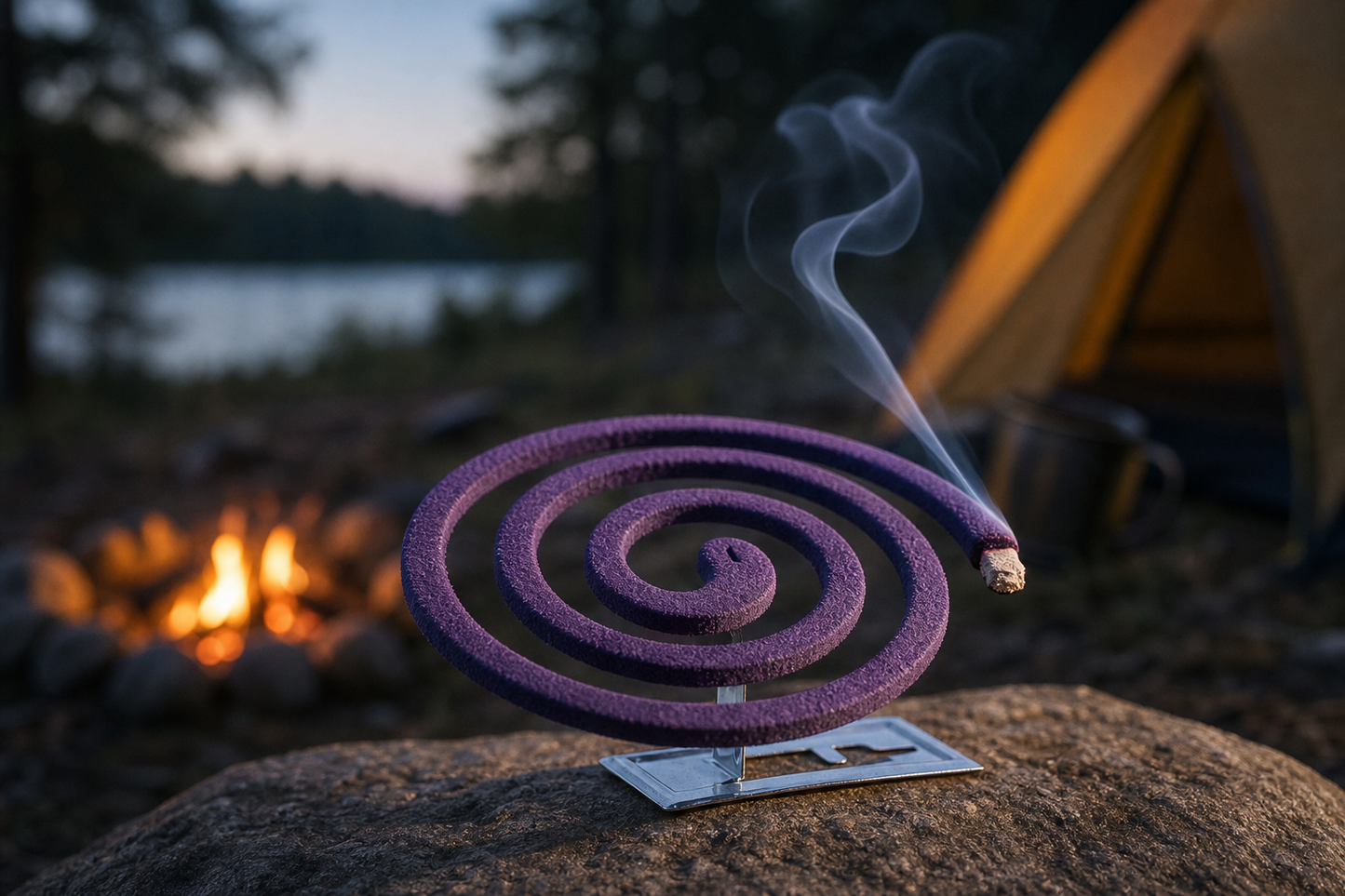 50pcs Hand-made Sandalwood Coil Incense-8-Hour Natural Aromatherapy Mosquito Repellent for Home & Outdoor Use